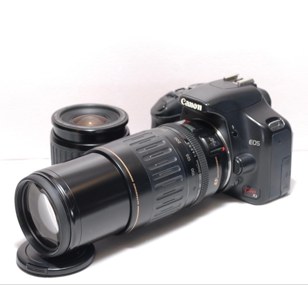 ✨超望遠レンズデビュー✨Canon Kiss X2✨ ダブルレンズ✨少シャッター