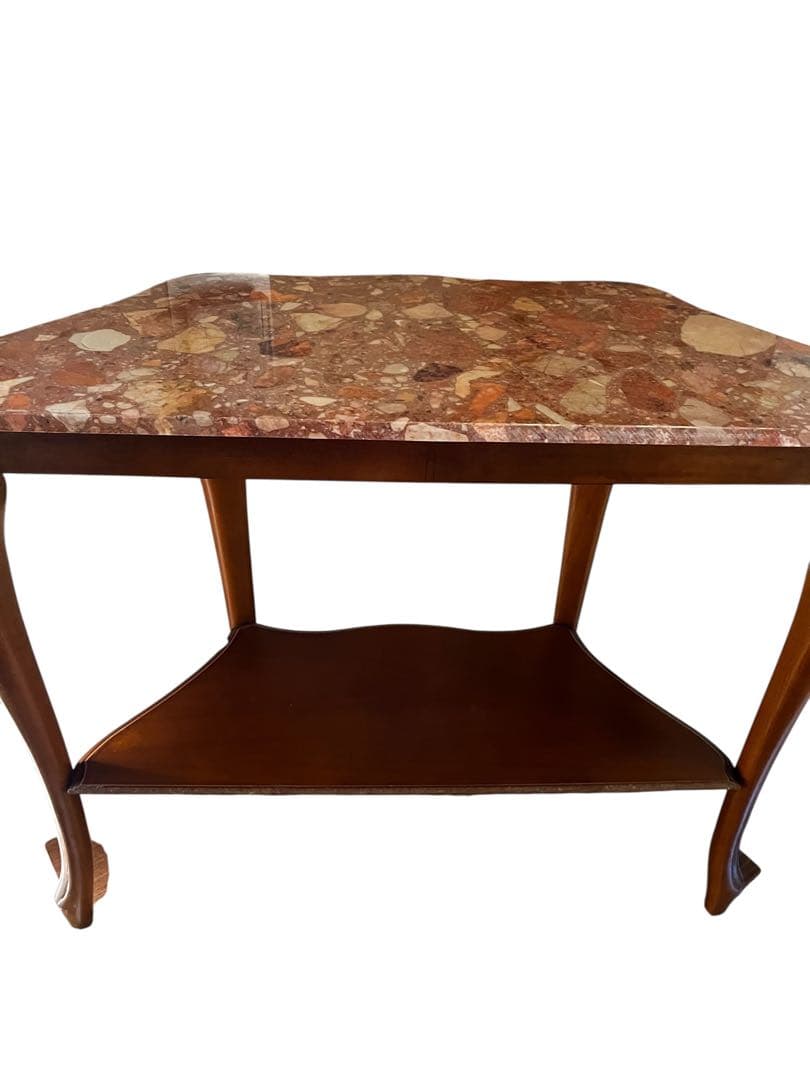 『希少』イタリア製☆大理石☆猫脚☆コンソールテーブル