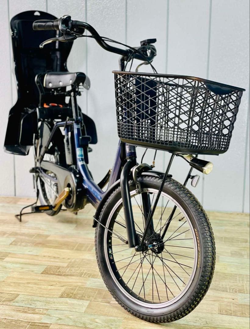 2475パナソニック12アンペア 20インチ子供乗せ電動アシスト自転車