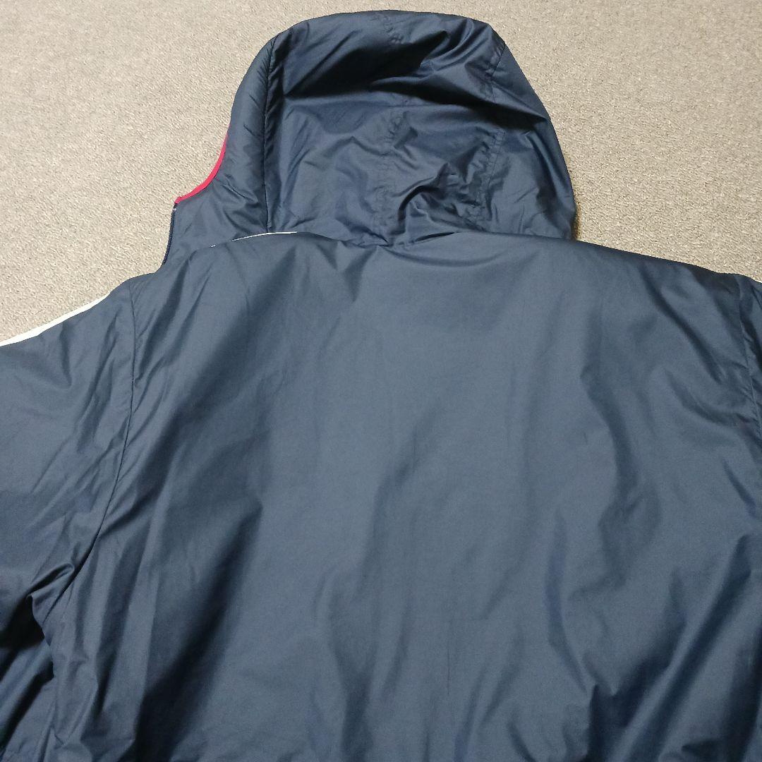 【arena】 フード付きベンチコート　起毛　競泳　サイズＬ