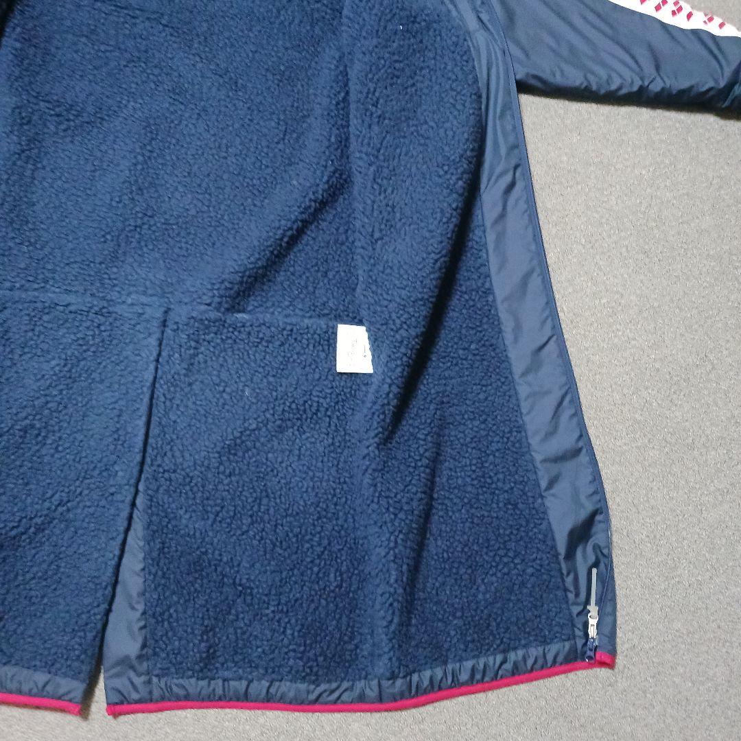 【arena】 フード付きベンチコート　起毛　競泳　サイズＬ