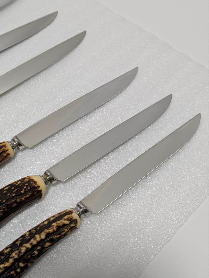 ゾーリンゲン 鹿角 カトラリーセット フォーク ナイフ B204