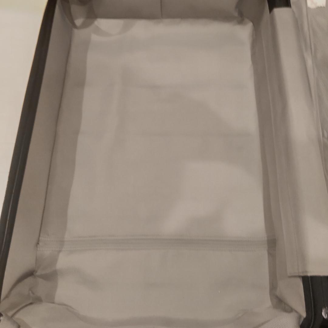 無印良品 バーの高さを自由に調節できる キャリーケース 63L ブラック