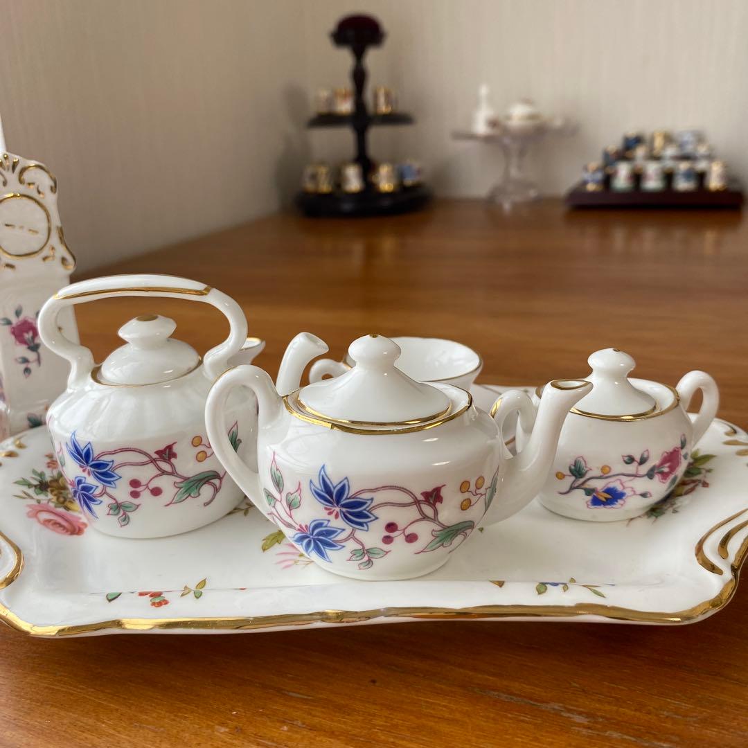 ハマースレイ バードオブパラダイス　ミニチュア　ティーセット