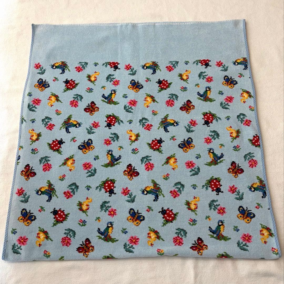 フェイラー　ハイジ　バスタオル　大判　ブルー　青