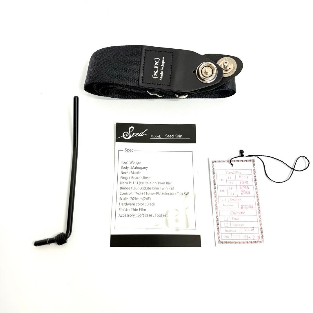【未使用】Seed Kirin 桜村眞 モデル シード エレキギター