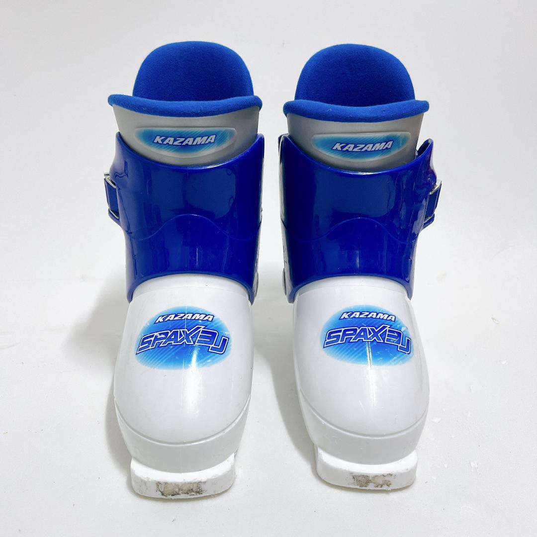 【良品✨送料無料】KAZAMA キッズスキー4点セット 男子 男の子 ブルー