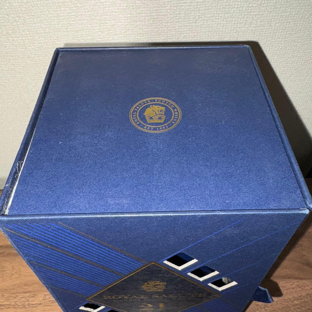  SALUTE 21年 ウイスキー 青いボトル