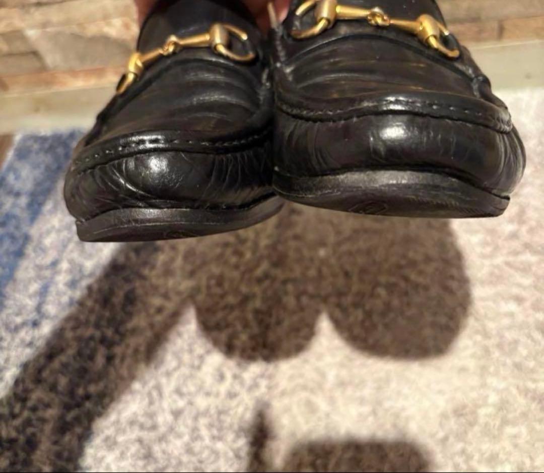 GUCCI ローファー　ビットローファー　25.0