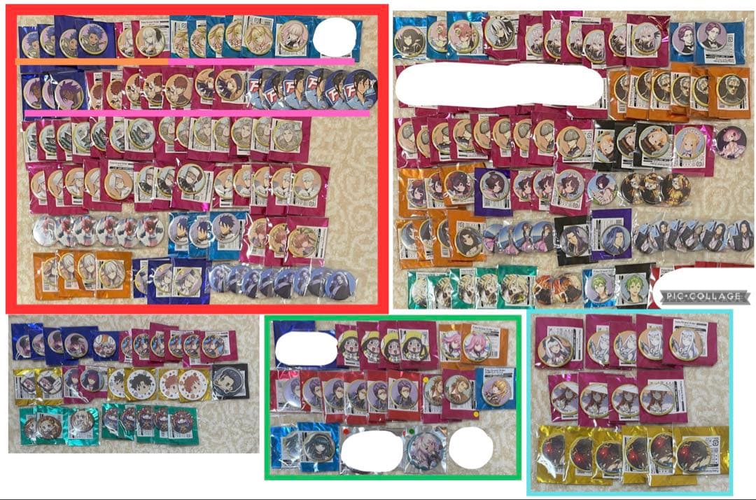 【バラ売り100円〜】 Fate FGO fes 霊基召喚缶バッジ など