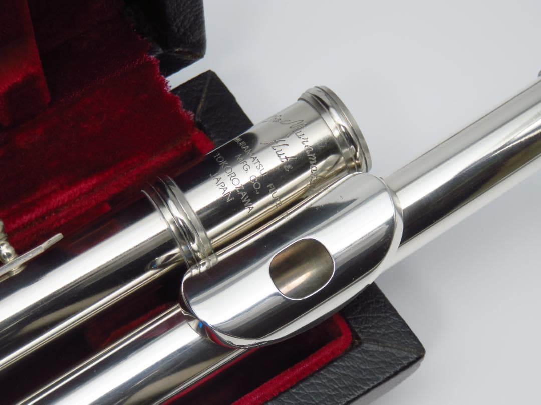 メンテナンス済　フルート　頭部管銀製　オールド ムラマツ　Muramatsu