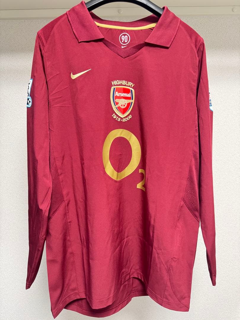 アーセナル 長袖シャツ ヘンリー 14