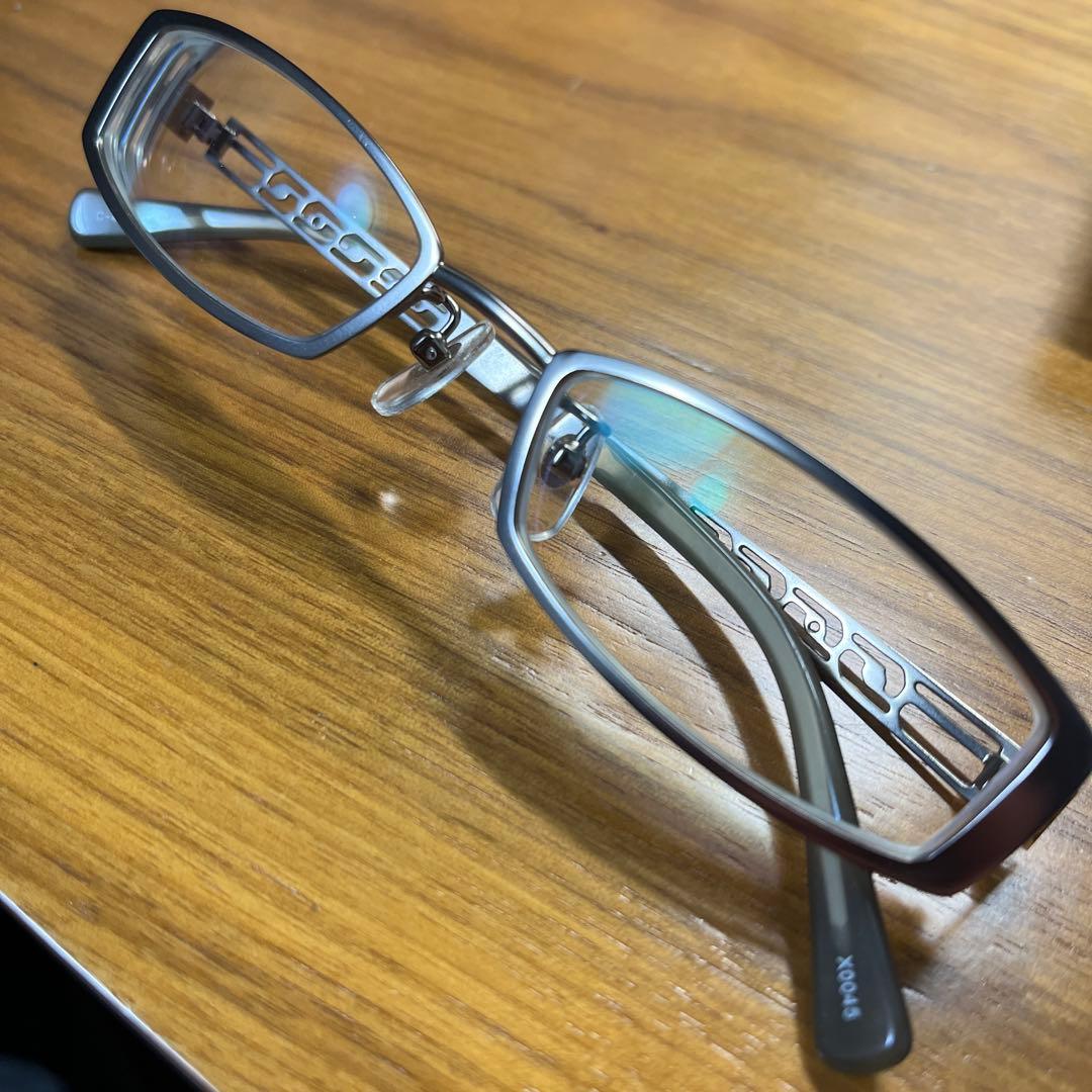 メタルフレーム メガネ(度あり)