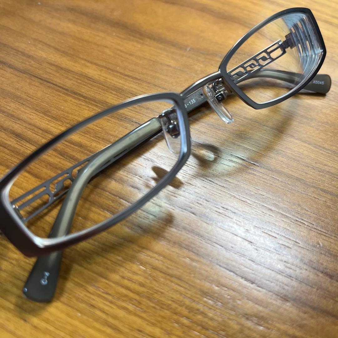 メタルフレーム メガネ(度あり)