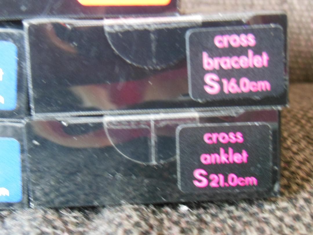 新品 バンデル 5点セット クロス ブレスレット&アンクレット Sサイズ