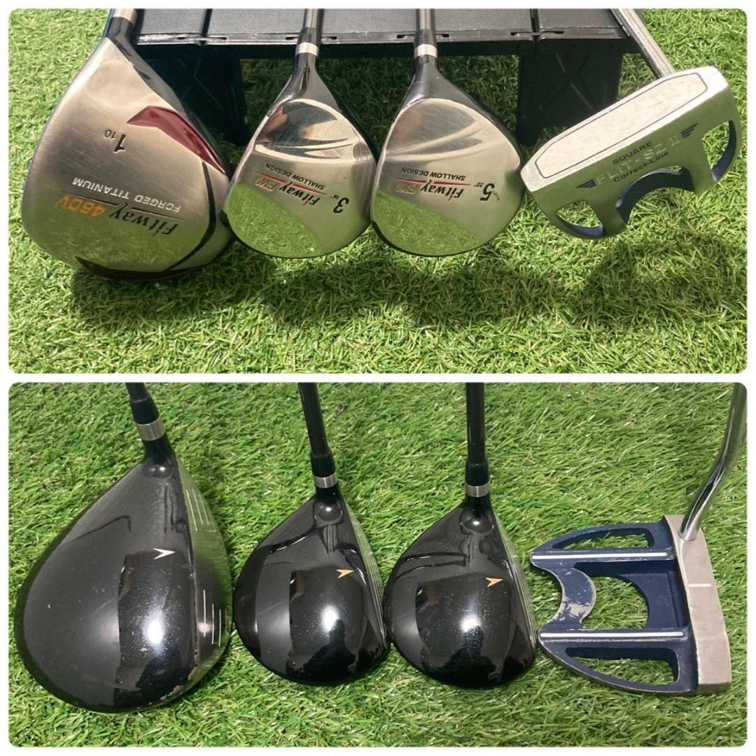 初心者オススメ！FITWAY フィットウェイ メンズゴルフクラブ　簡単