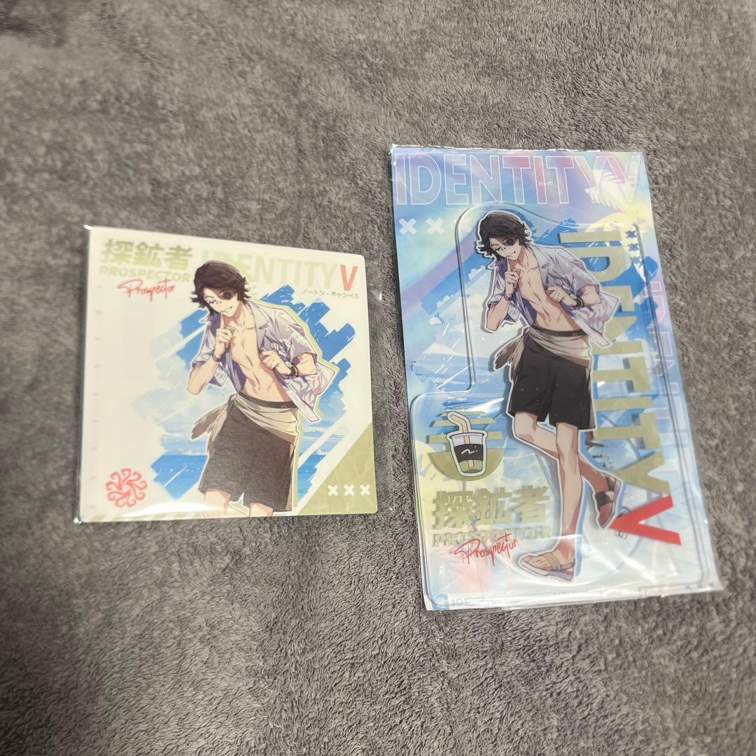 新品 第五人格 探鉱者 サマーダイブ アクリルスタンド 特典カード C102