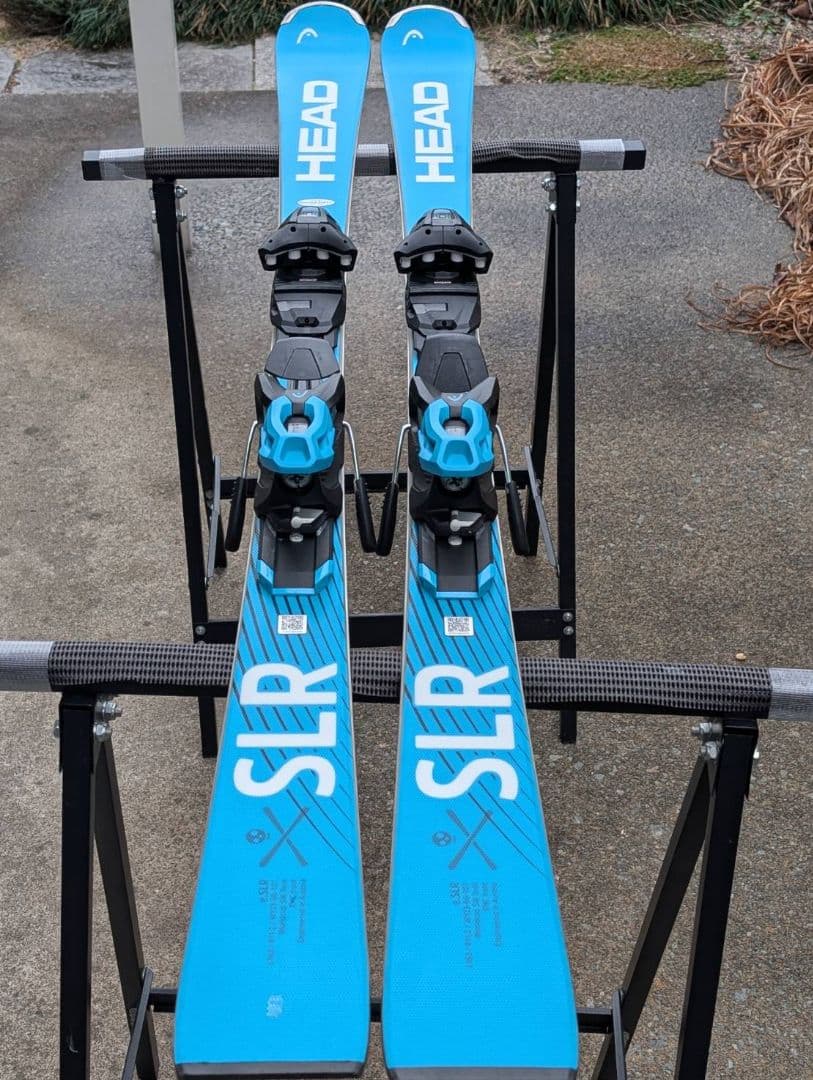 HEAD SLR スキー 青色 バインディング付き