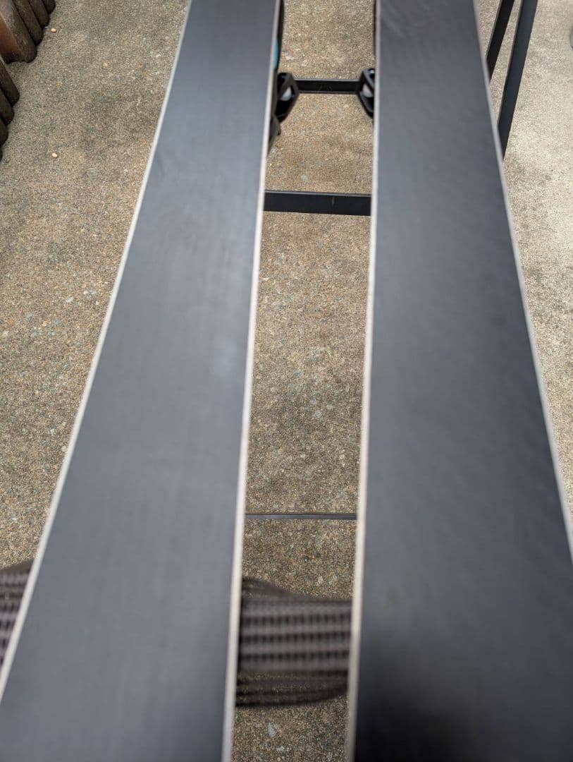 HEAD SLR スキー 青色 バインディング付き