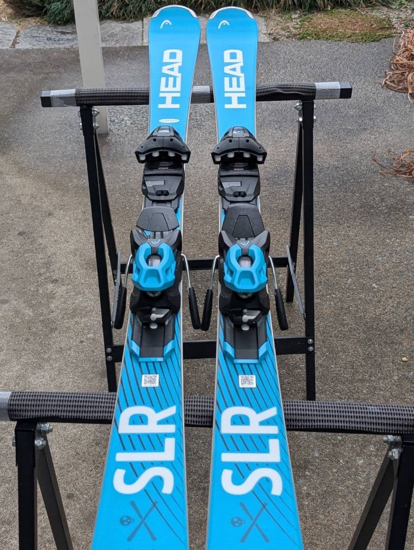 HEAD SLR スキー 青色 バインディング付き