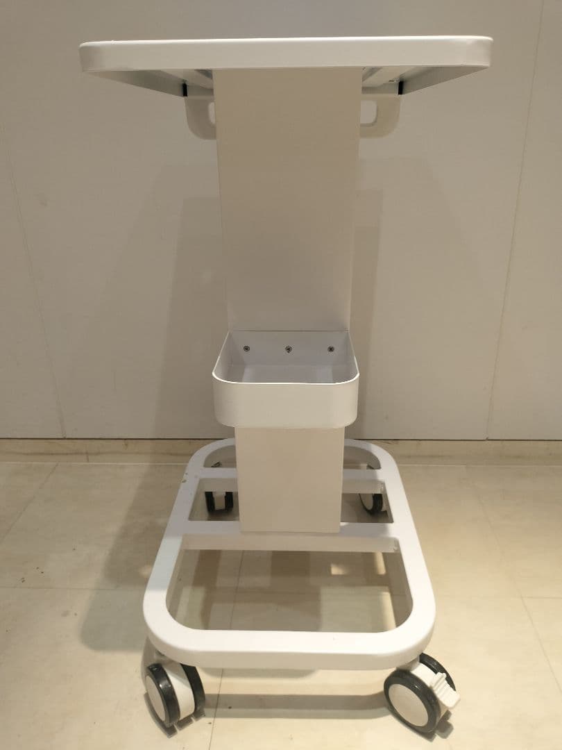 耐荷重40kg 超美品/スチール製のため頑丈】キャスター付きワゴン