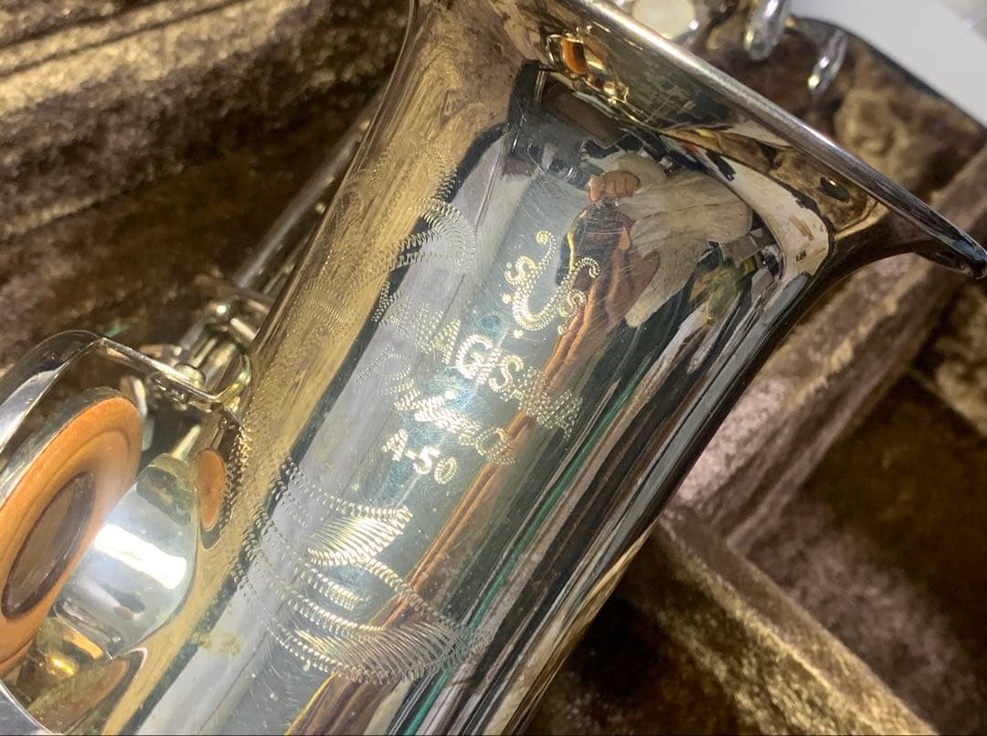 YANAGISAWA（ヤナギサワ）サックス A-50 銀メッキ仕上げ