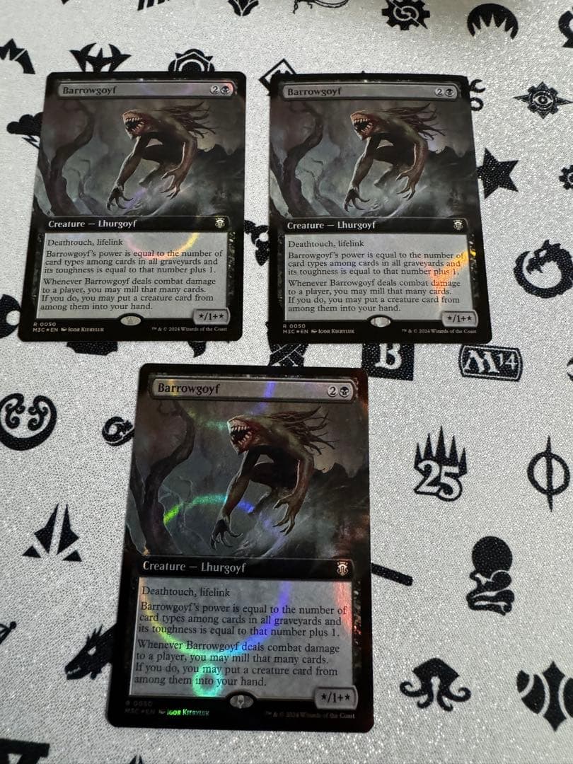 3枚セット バロウゴイフ foil 英語