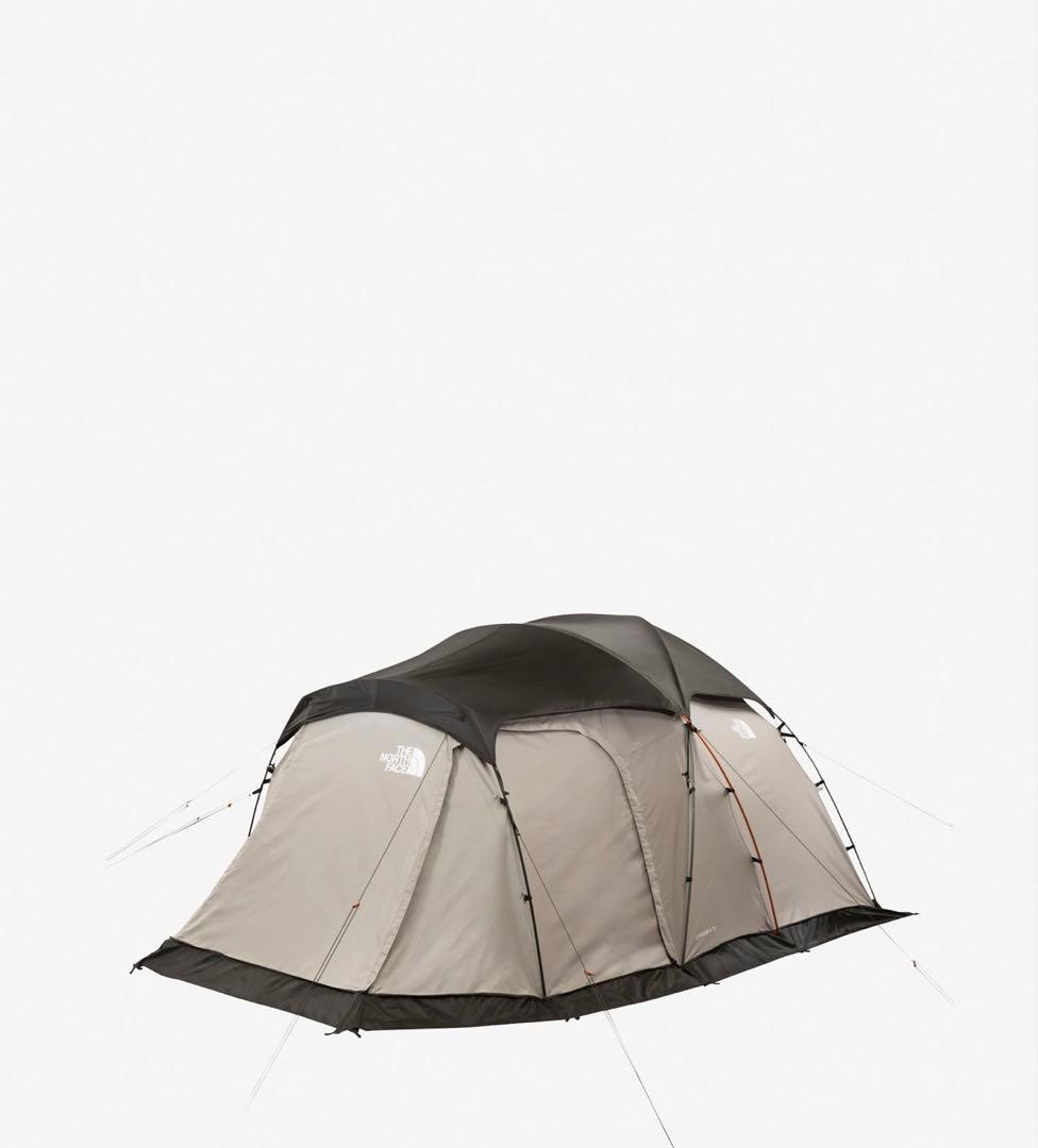 The North Face ドーム型テント ベージュ/ブラックランダー4