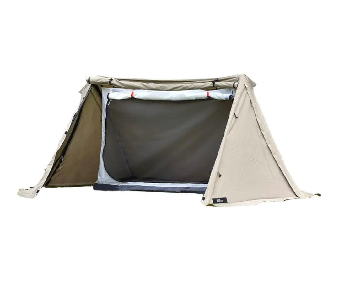 値下げ☆TC素材！FIELDOORパップテントTC320＋横幕＋前幕フルセット☆