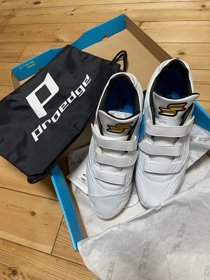 SSKプロエッジ　ベルクロスパイク　28cm Ｐ革つき