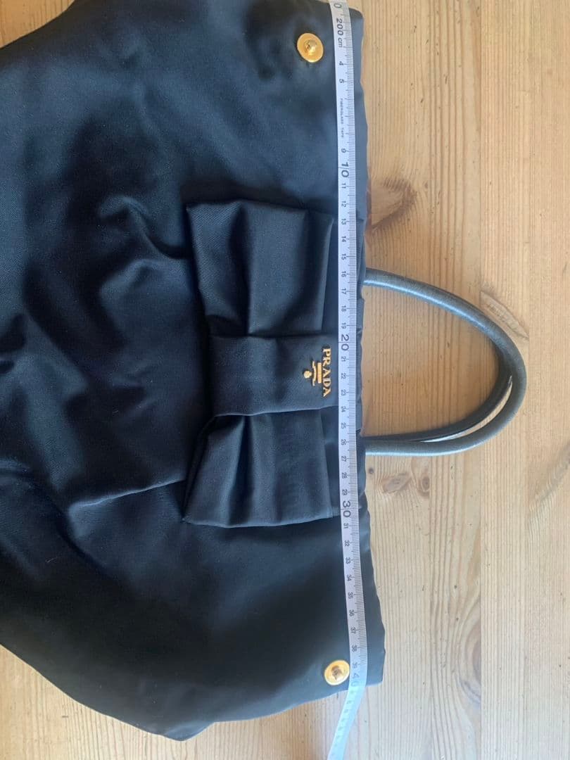 【Mochi】PRADA リボンハンドバッグ