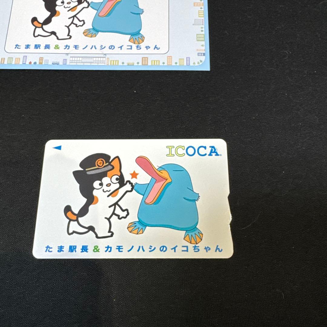 たま駅長&カモノハシのイコちゃんICOCA イコカ