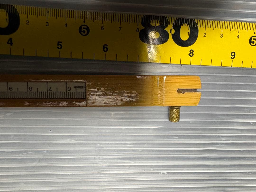 ヘラ用品　希少　長寸　ハリジャスト　ハリス長さ調整機