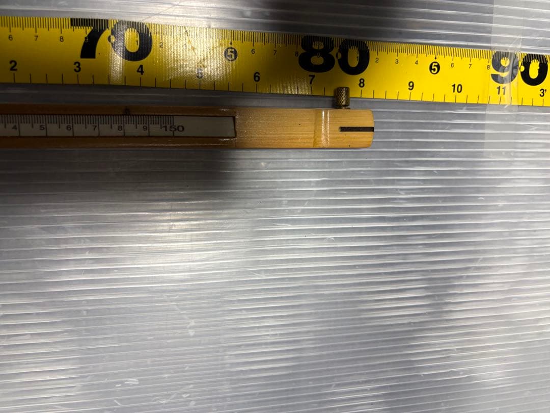 ヘラ用品　希少　長寸　ハリジャスト　ハリス長さ調整機