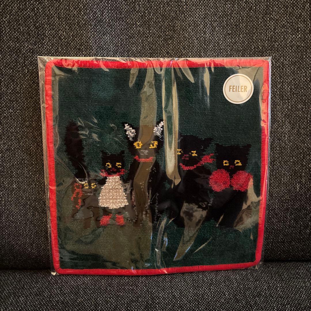 【FEILER】くろねこのなかのくろねこ2色セット くらはしれい コスメキッチン