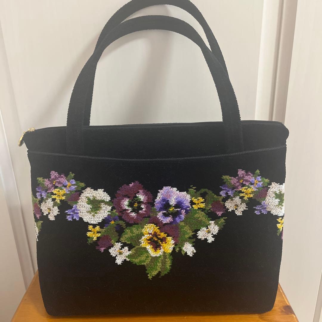 フェイラー　ナイツドリーム　ビオラ　ハンドバッグ