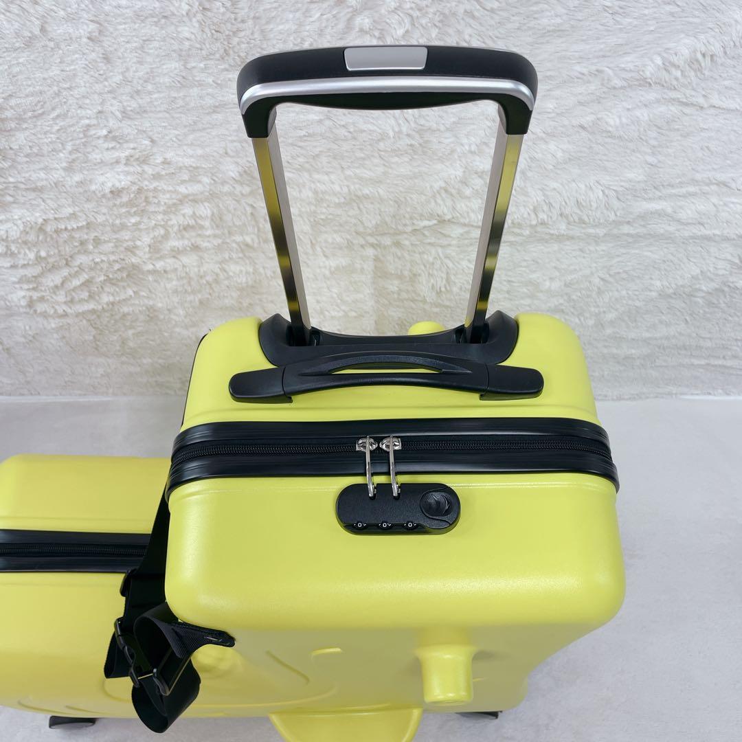 ✨美品✨ NORICCO ノリッコ 子どもが乗れるキャリーケース Mサイズ 黄