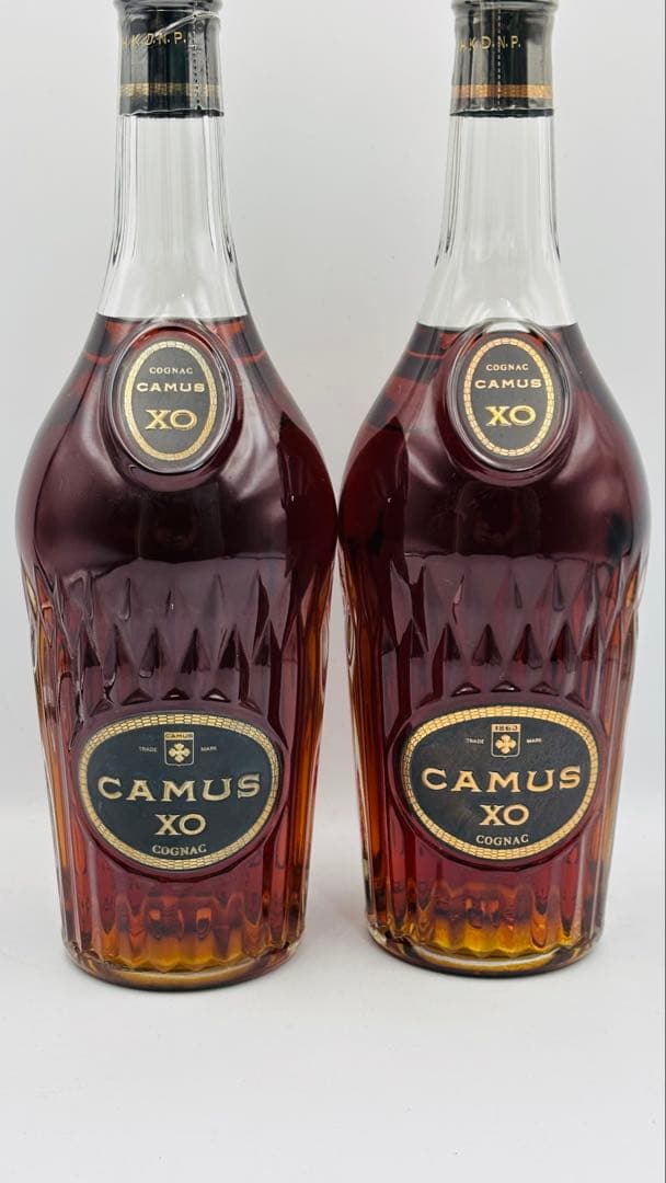 未開栓 CAMUS（カミュ）XO ロングネック 40％ 700ml 2本まとめ
