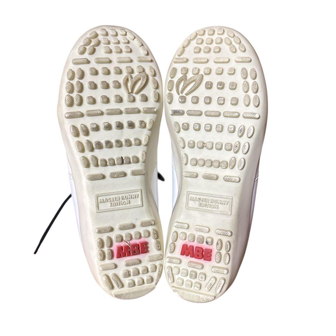 マスターバニー ゴルフシューズ （25.5㌢） スパイクレス ホワイト 良品