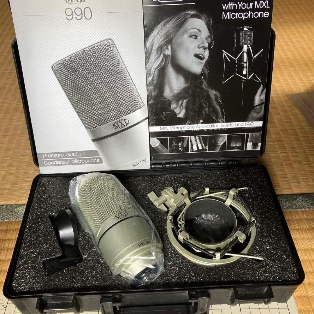 MXL 990 コンデンサーマイク レコーディングキット