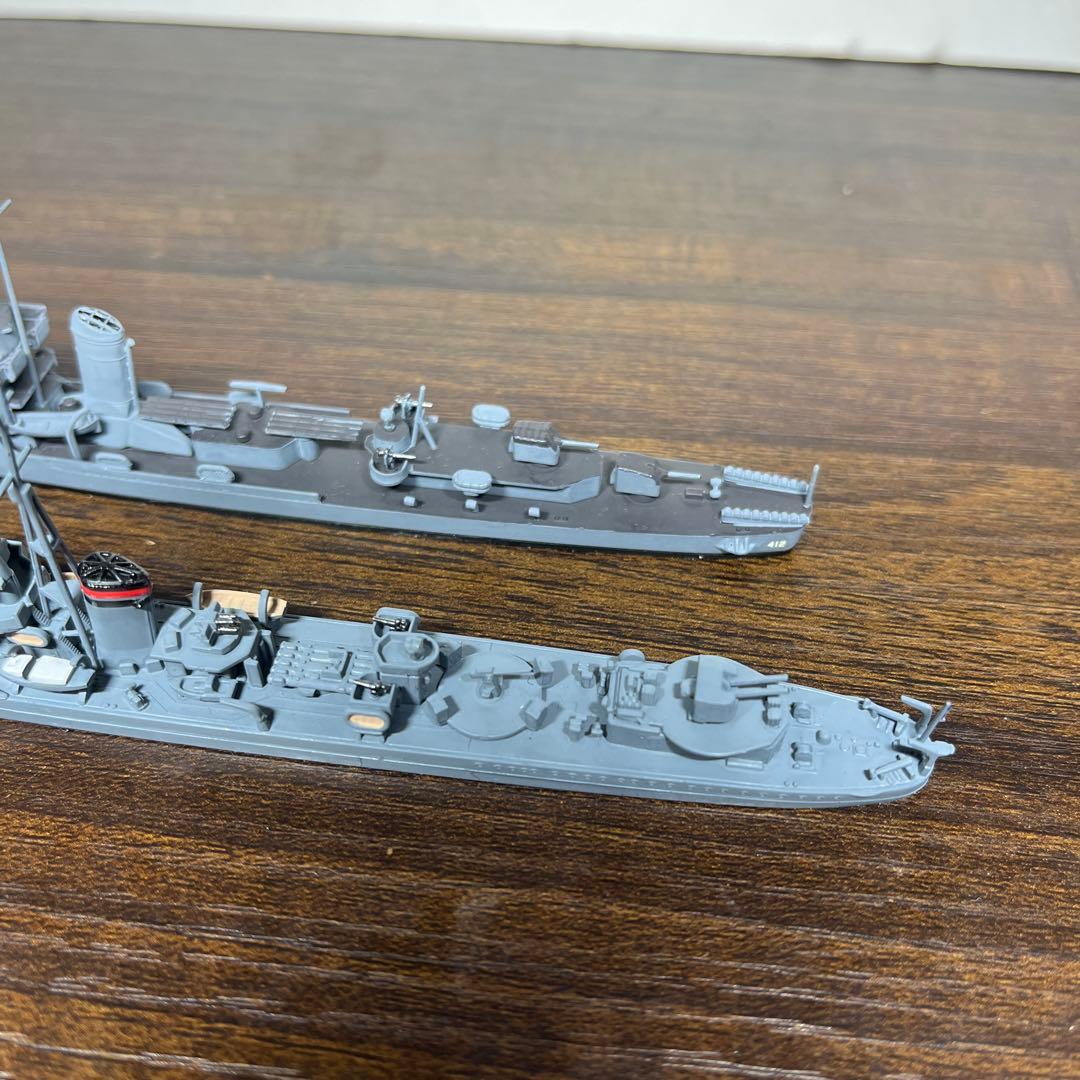 1/700 アメリカ海軍　護衛空母　ボーグ フレッチャー級駆逐艦　5隻セット