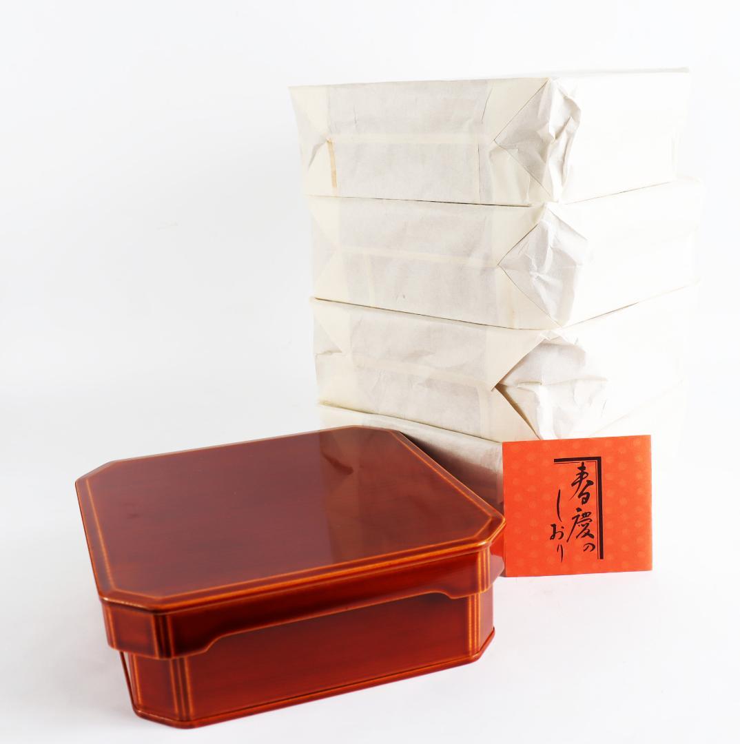 飛騨春慶塗 大徳寺 縁高 重箱 弁当箱 五客 共箱 茶道具