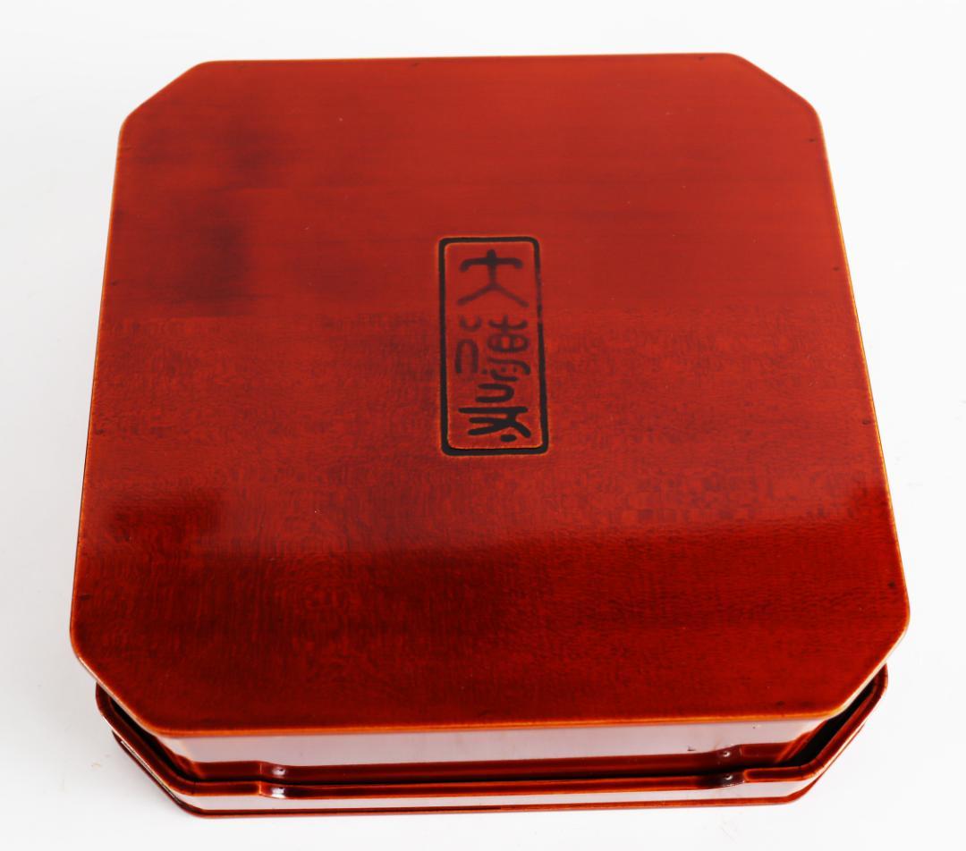 飛騨春慶塗 大徳寺 縁高 重箱 弁当箱 五客 共箱 茶道具