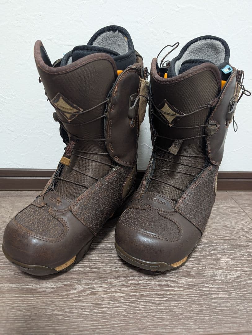 ブラウン スノーボードブーツ 女性用　バートン　エメラルド　BURTON
