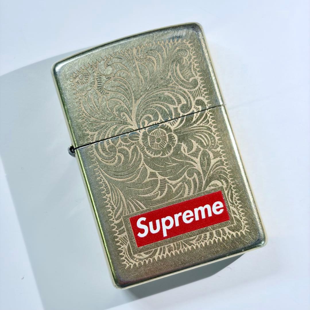 Supreme × Zippo シュプリーム 真鍮