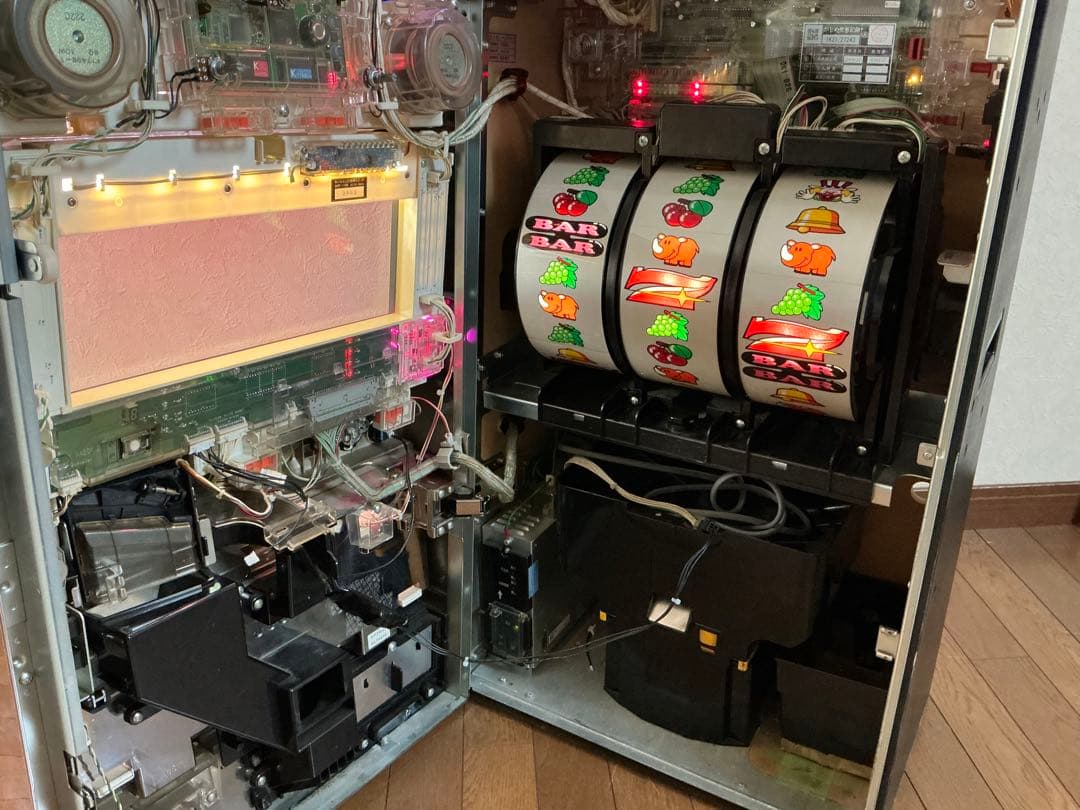 そ*）様 ニューアイムジャグラーEX-C 筐体本体 5号機 メダル不要機付き