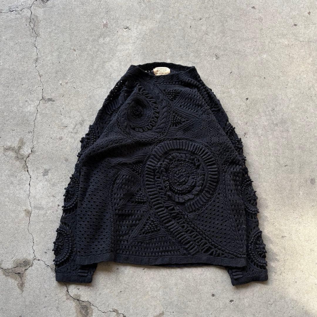 90s Yoshiyuki Konishi ficce 立体デザインニット