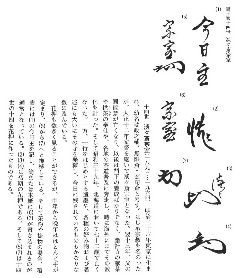 裏千家14世淡々斎御書付『仁清黒柳鶯茶碗』 16代永樂善五郎造 (共箱)