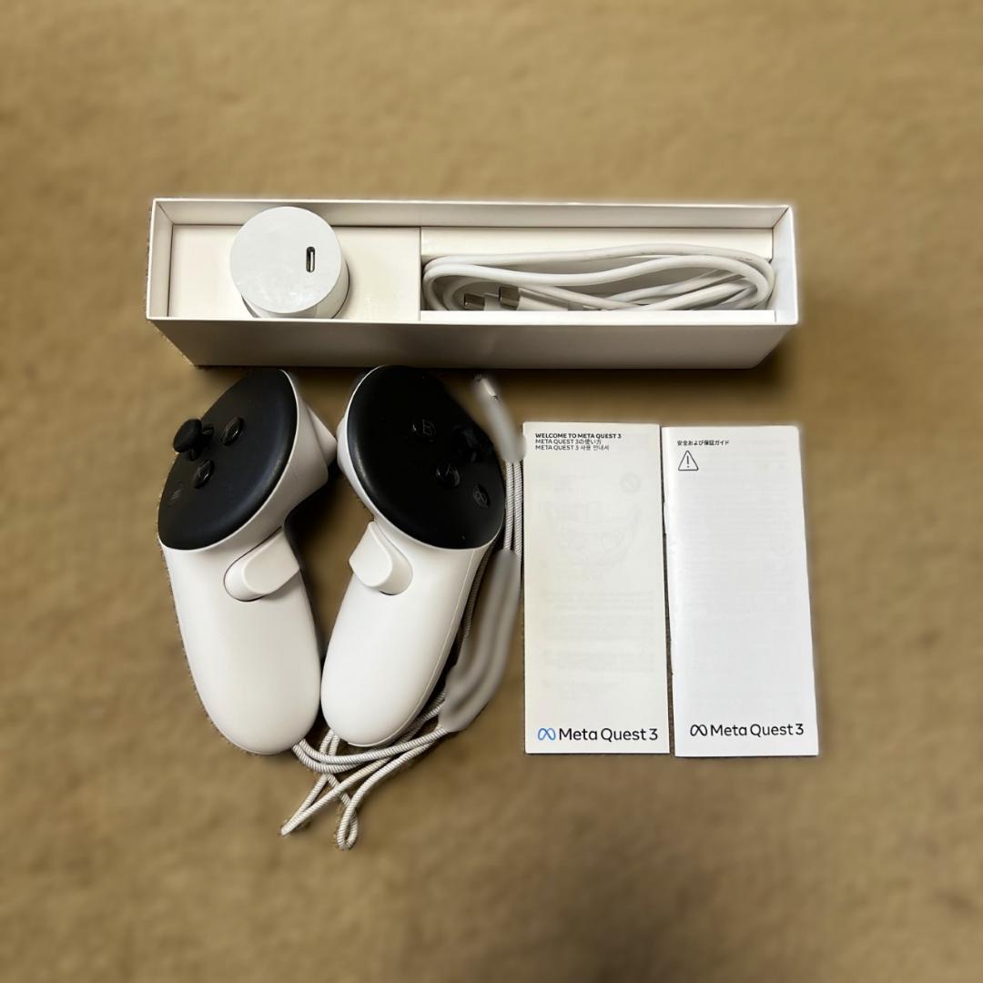  Quest 3 128GB VRヘッドセット & AMVR顔クッション