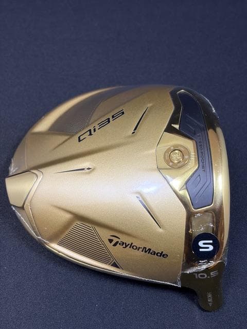 Qi35 デザイナーシリーズ ゴールド ドライバー 10.5° ヘッド 新品